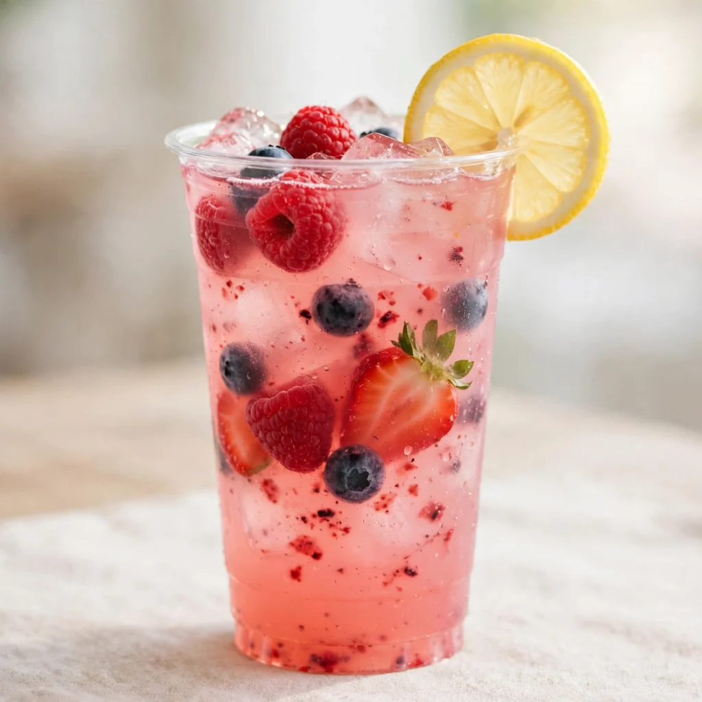 Autumn Berry — Iced Lemonade