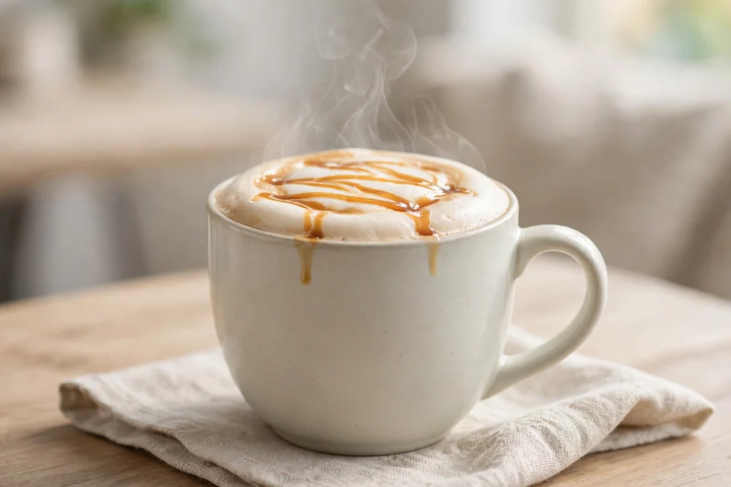 Caramel Pumpkin Brûlée — Hot Breve