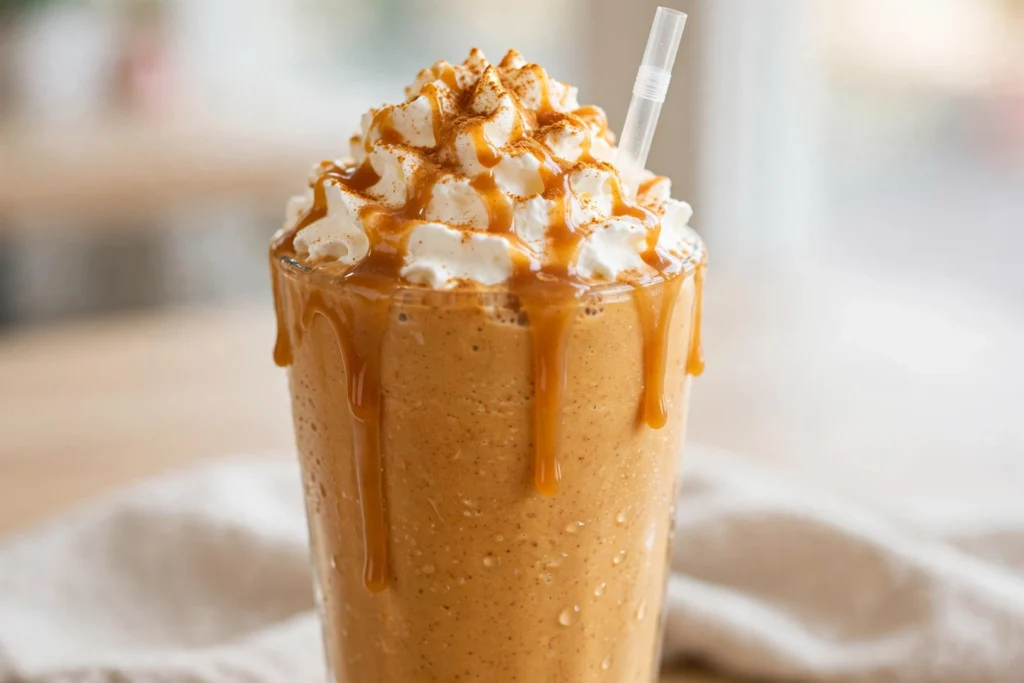Caramel Pumpkin Brûlée — Shake