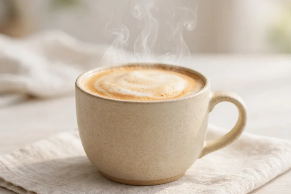 Cookie Butter — Hot Protein Latte