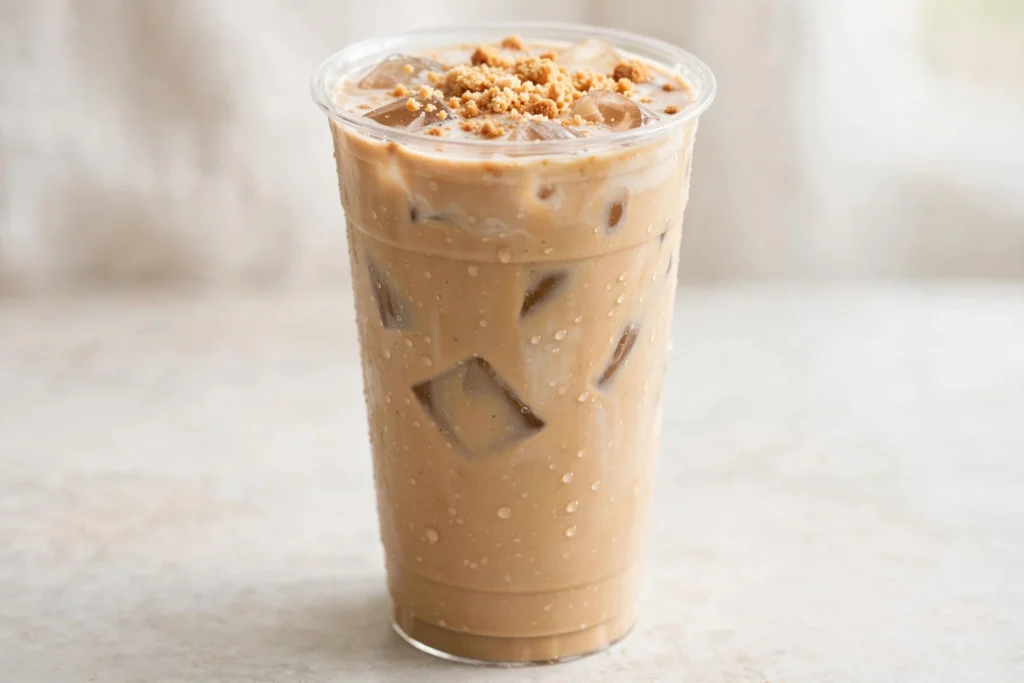 Cookie Butter — Iced Protein Latte