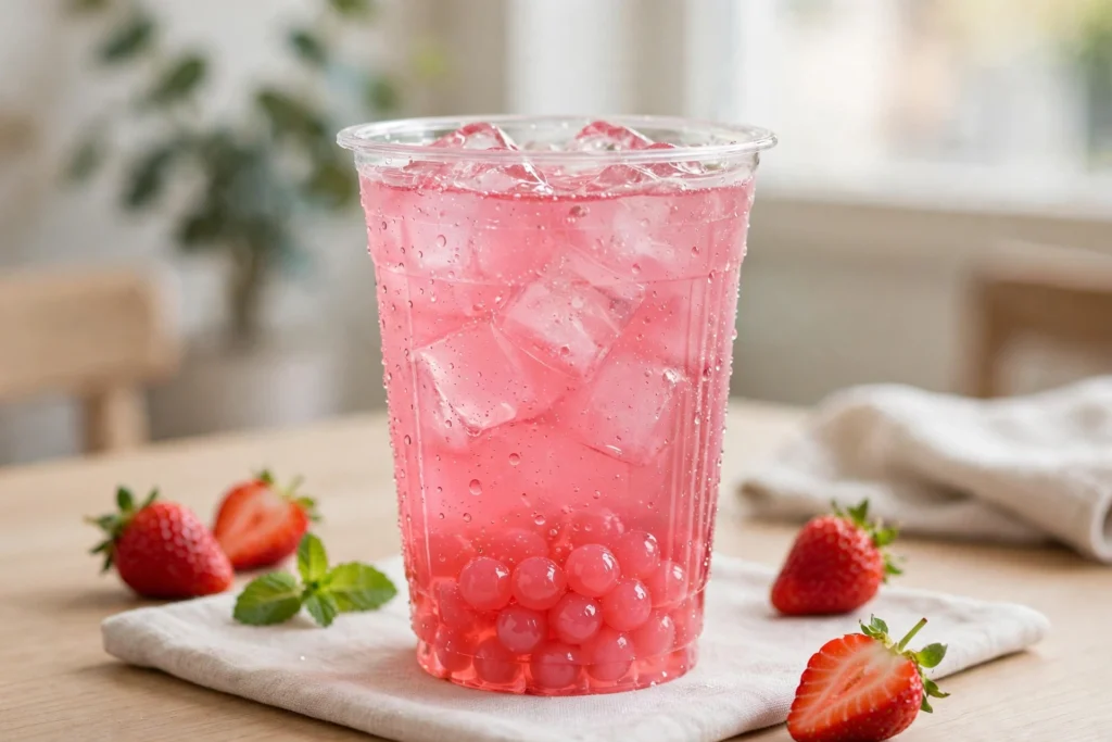 OG Gummy Bear with Strawberry Boba