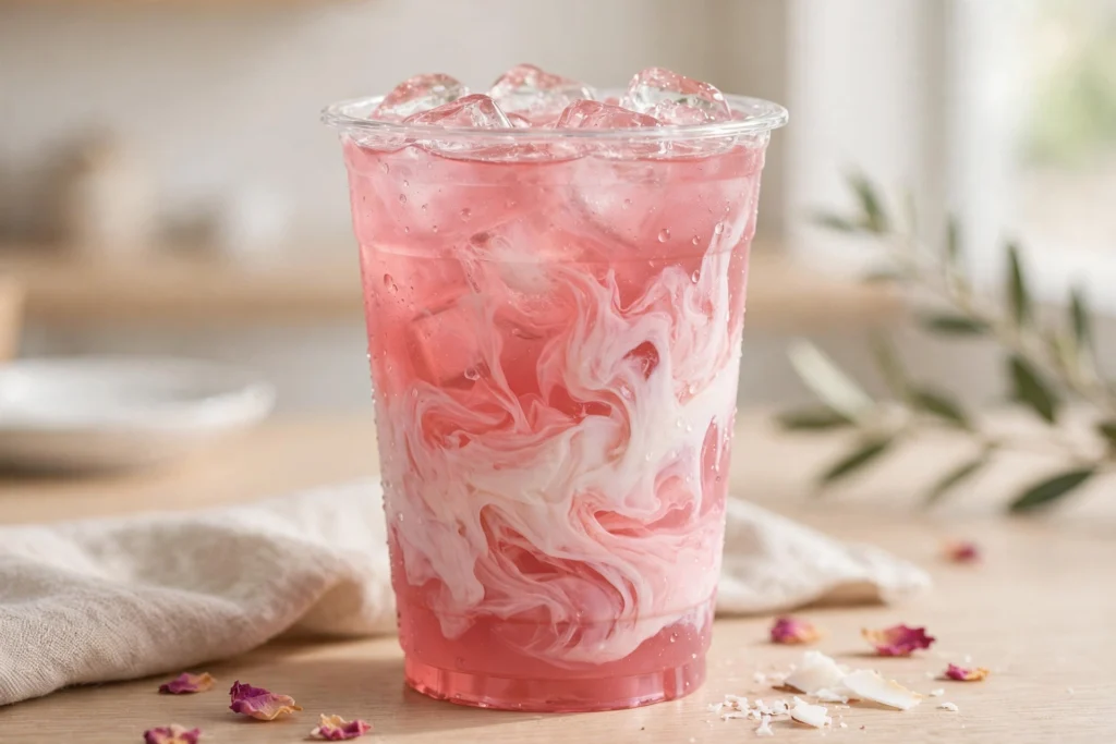 Rose City with Coconut Milk