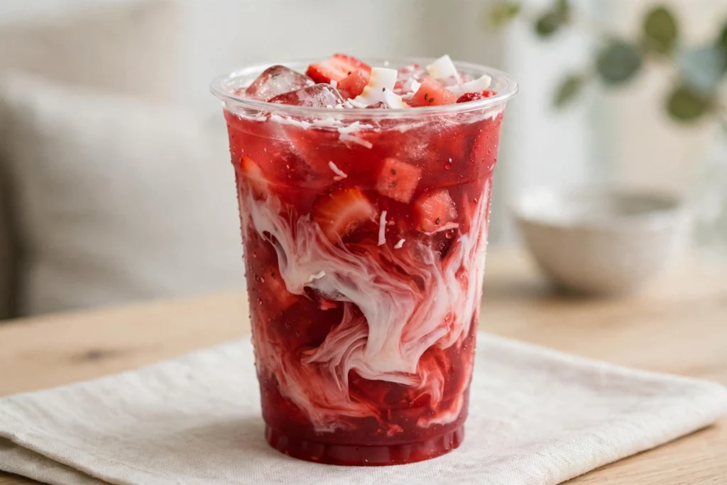 Tiger’s Blood with Coconut Milk