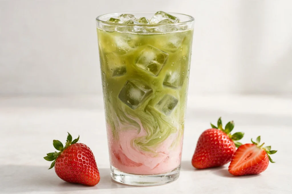 Strawberry Green Tea