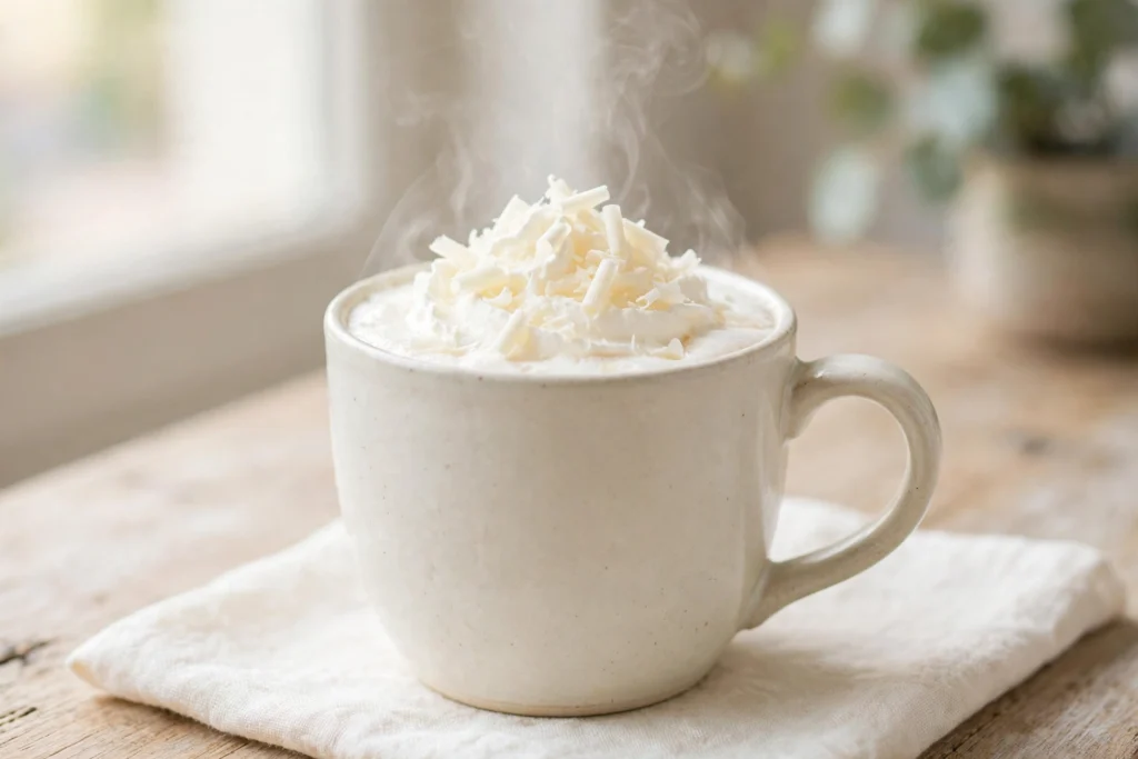 White Chocolate Hot Cocoa