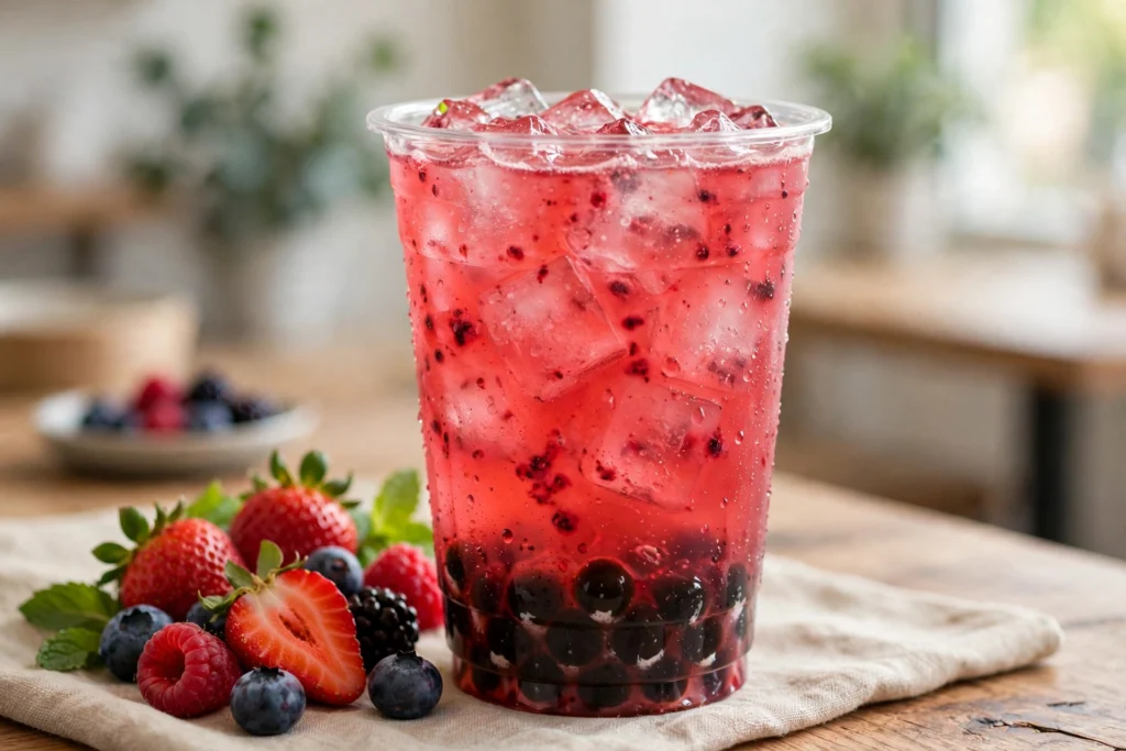Poppin' Boba Berry Lemonade