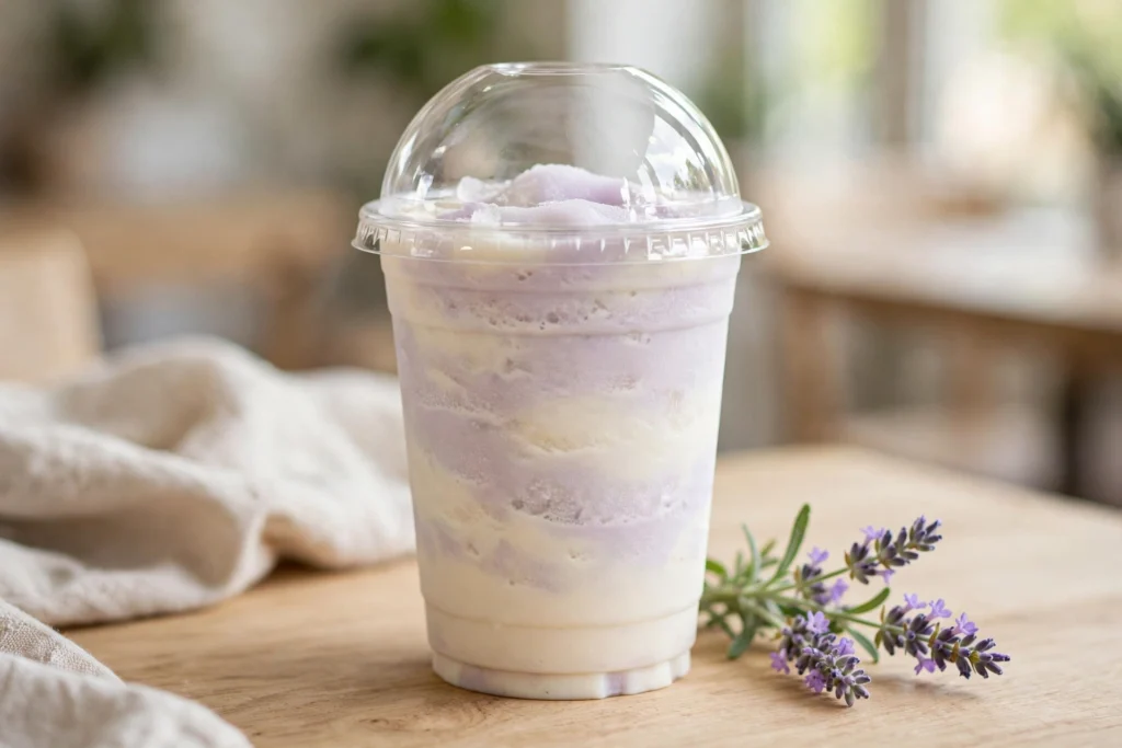 White Chocolate Lavender Freeze